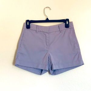 98% Cotton Purple Chino Shorts J. Crew